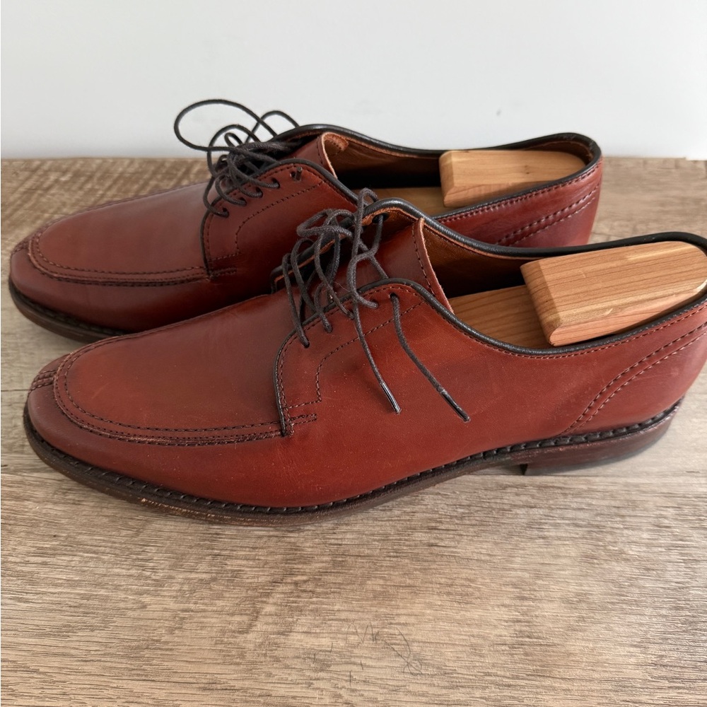 Allen Edmonds Brown Leather Derby Oxfords